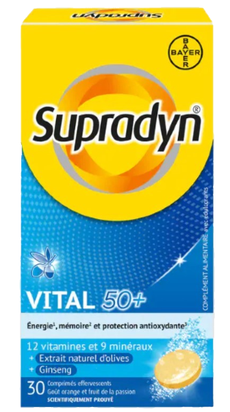 SUPRADYN VITAL 50+ 30 CPR EFF NF