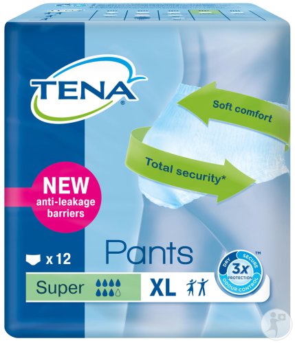 TENA PANTS SUPER XL A 12          793712