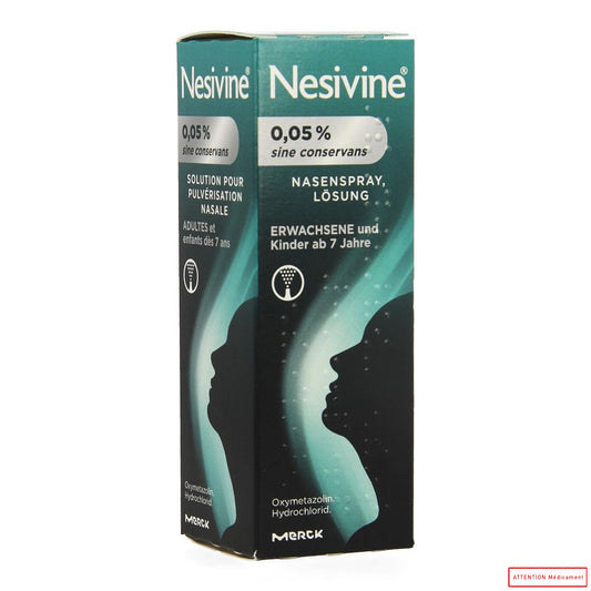 NESIVINE (NASIVIN) SS CONS 0,050% SPRAY 1FL 10ML