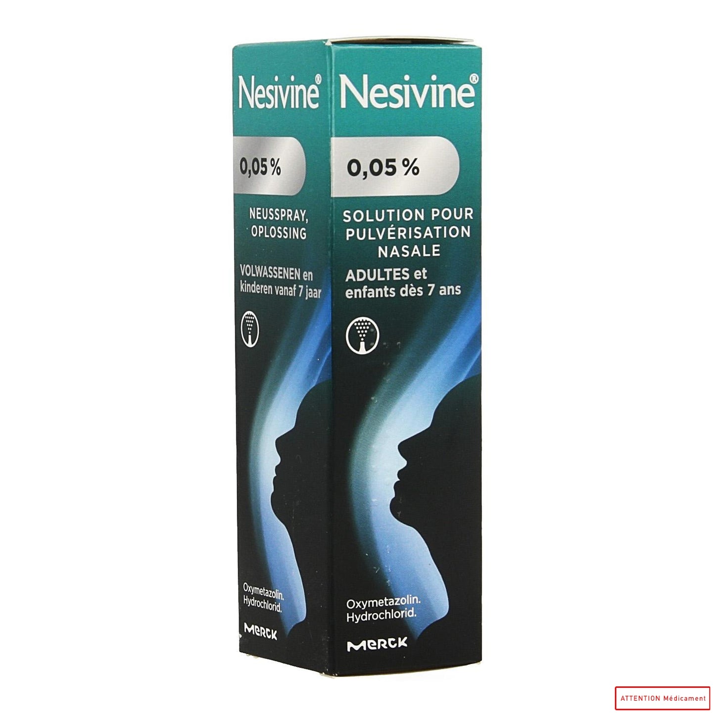 NESIVINE (NASIVIN) 0,05% SPRAY NASAL 1FL 10 ML