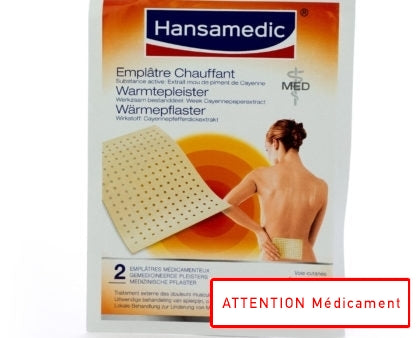 Hansamedic Emplatres Chauff-warmtepleisters 2