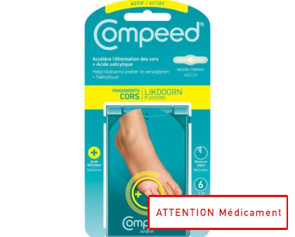 COMPEED CORS+ ACTIF MEDIUM 2 EN 1 A 6