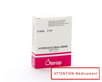 HYDROXOCOBALAMINE STRP 10 MG 3 AMP 2 ML