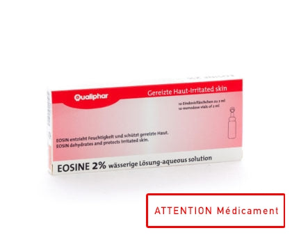 EOSINE 2% QUALIPHAR 10 FL 2 ML