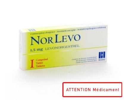 Norlevo Comp 1 X 1,5mg