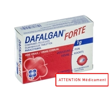 DAFALGAN FORTE 1 G 10 CPR