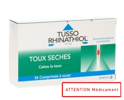 Tusso Rhinathiol 10mg Tabl A Sucer 36