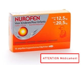 NUROFEN ENF 125 MG 10 SUPP