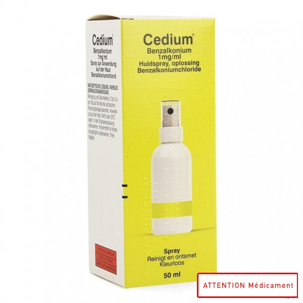 Cedium Benzalkonium Spray 50ml