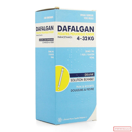 DAFALGAN PED 30MG/ML SOL BUV 90 ML