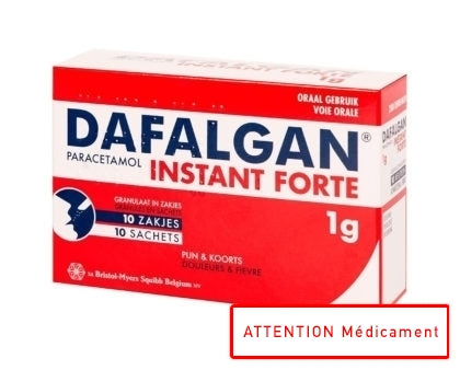 Dafalgan Instant Forte Gran Sach 10x1000mg