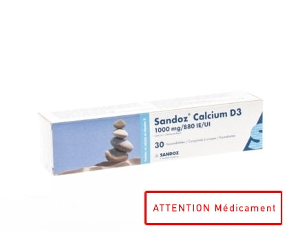 Sandoz Calcium D3 Comp A Macher 30x1000 mg/880ie