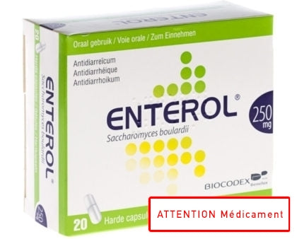 Enterol 250mg Caps Harde Dur S/blister 20x250mg