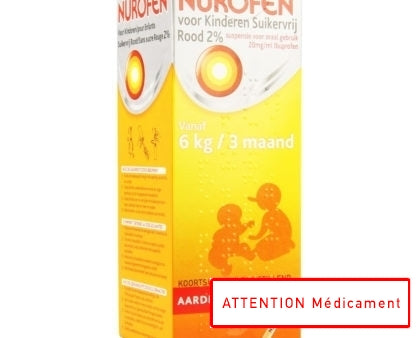 NUROFEN ENF SS SUCRE ROUGE 2% SIR 150 ML