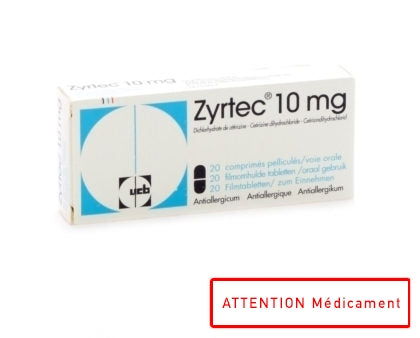 ZYRTEC 10 MG 20 CPR