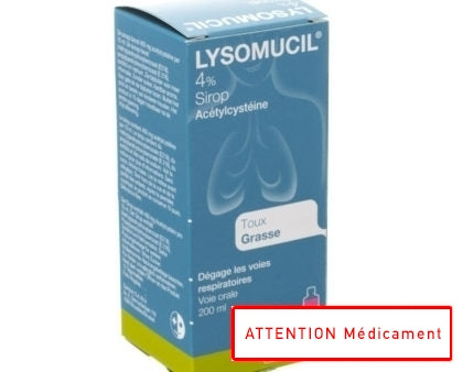 LYSOMUCIL 4% SIROP 200 ML