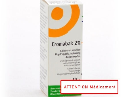 Cromabak Collyre 2% 10ml