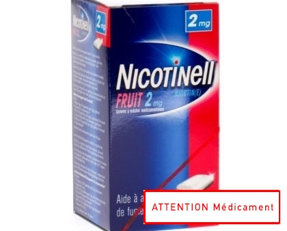 Nicotinell Fruit Gomme Macher-kauwgom 96x2mg