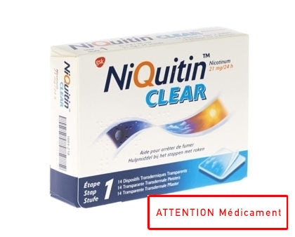 Niquitin Clear Patches 14 X 21mg
