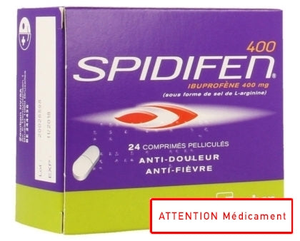 Spidifen 400 Comp Enrob 24 X 400mg