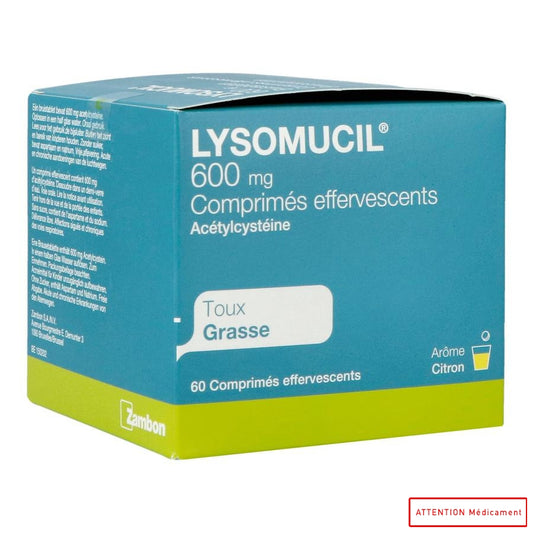 LYSOMUCIL 600 MG 60 CPR EFF