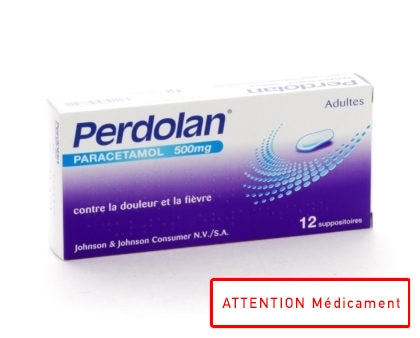Perdolan Supp Ad 12x500mg