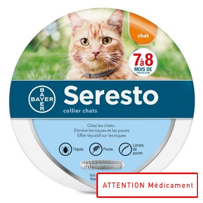 SERESTO CAT 1,25G+0,56G COLLIER VET