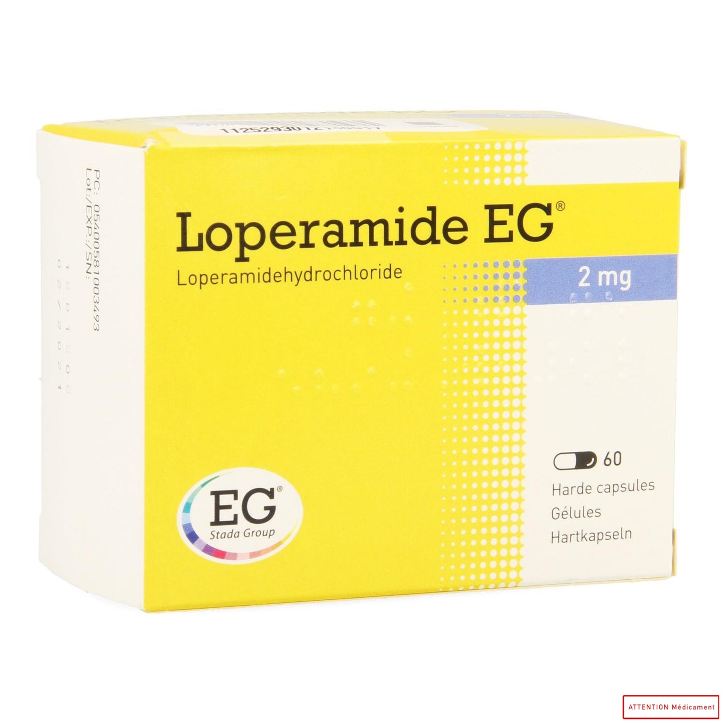 LOPERAMIDE EG 2 MG 60 CAPS