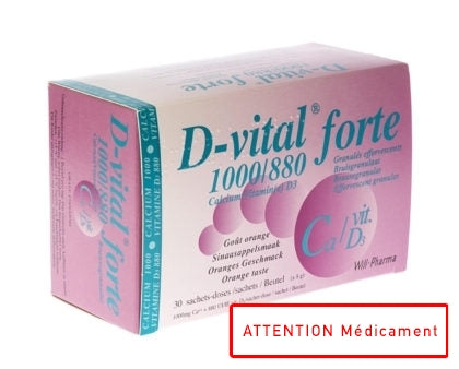 D Vital Forte Orange 1000/880 Sach 30