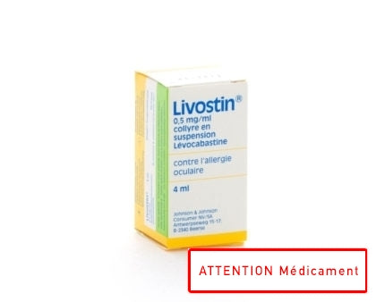LIVOSTIN 0,05% COLLYRE 1 FL 4 ML