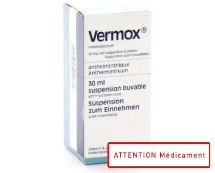 VERMOX SUSPENSION 30ML 2%