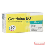 CETIRIZINE EG 10 MG 20 CPR