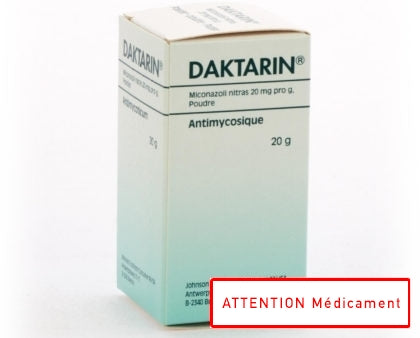 Daktarin Pulv Derm 1 X 20g 2%