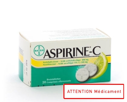 ASPIRINE VIT C 400 MG+ 240 MG 20 CPR EFF