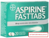 ASPIRINE FASTTAPS 500 MG 20 CPR
