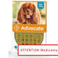 ADVOCATE SPOT ON CHIEN 4-10 KG 3*1 ML