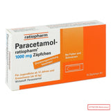 PARACETAMOL RATIO 1 G 10 SUPP