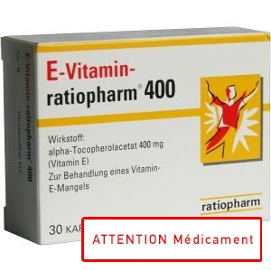 E VITAMIN RATIO 400 U 30 CAPS