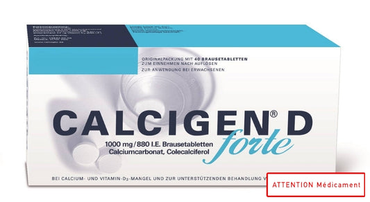CALCIGEN D FORTE 1000MG 880U 40 CPR EFF