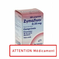 ZYMAFLUOR 0,25 MG 250 CPR