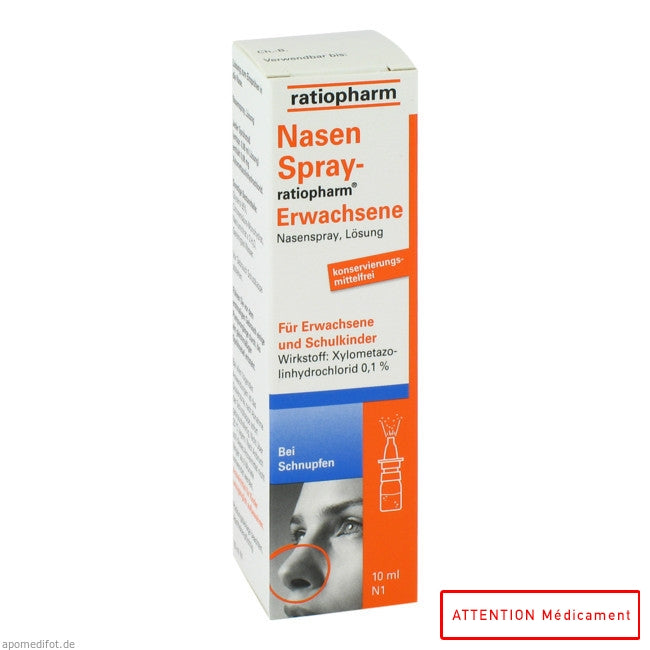 NASENSPRAY RATIO ERW 0,1% 10ML KONSFREI