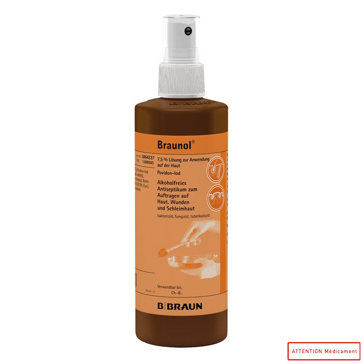 BRAUNOL 7,5/100 G 1 FL HDPE 250 ML