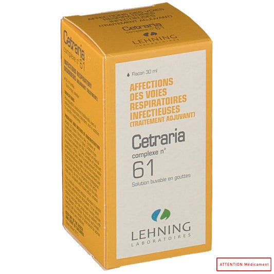 CETRARIA CPX 61 LHL GTTS 30 ML