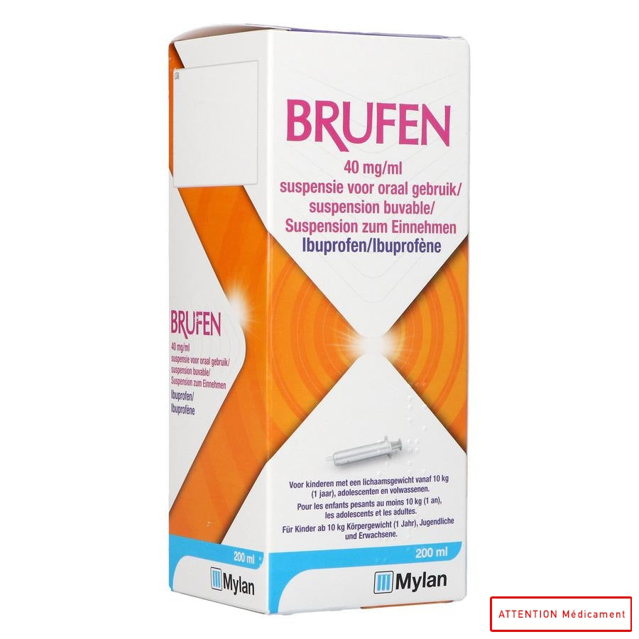 BRUFEN 40 MG/ML BUV 200 ML