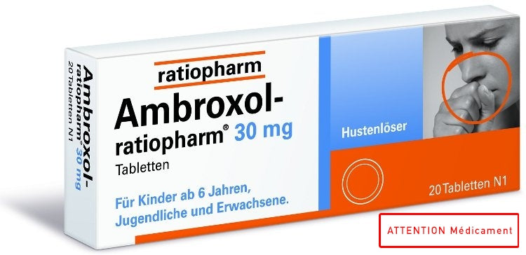 AMBROXOL RATIO HL 30 MG 20 CPR