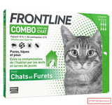 FRONTLINE COMBO SPOT ON CHAT 6 PIP VET