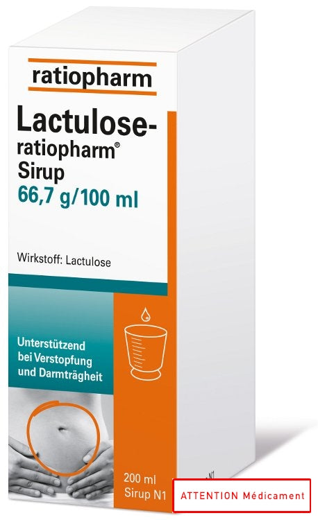 LACTULOSE RATIO SIR 200 ML