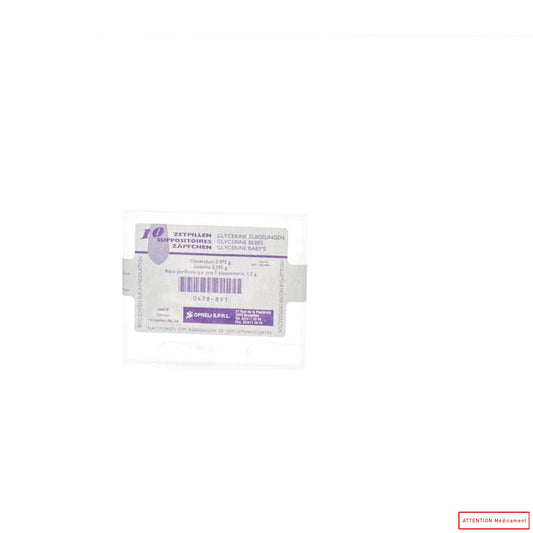 GLYCERINE SOPRELI 10 SUPP BB
