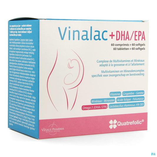 VINALAC + DHA/EPA CAPS 60 + SOFTGEL 60