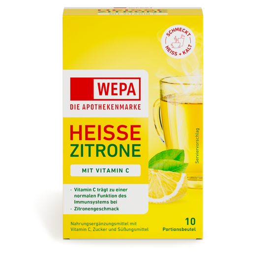 WEPA HEISSE ZITRONE 10X10G